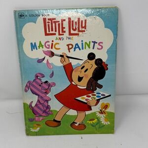 Little Lulu and the‎ Magic Paints Golden Book 1974 Childrens Classic Vintage